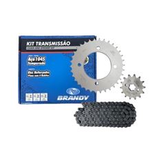 KIT RELACAO C/CORRENTE BIZ 100 12>15