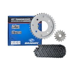 KIT RELACAO C/CORRENTE BIZ 100 98>05