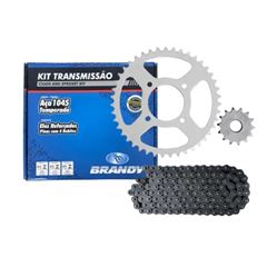 KIT RELACAO C/CORRENTE YES / INTRUDER 125 / KATANA