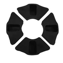 BORRACHA COROA (COXIM) FACTOR 09> (FURO + LARGO