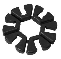 BORRACHA COROA (COXIM) KIT KAWASAKI NINJA 250