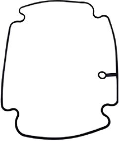 GUARNICAO TAMPA VALVULAS TITAN 160/BROS 160/XRE 19