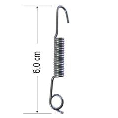 MOLA INTER FREIO TRAS YBR 125 >08 FACTOR 125 09>14