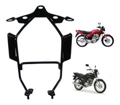 SUPORTE FAROL ARRANHA TITAN FAN 125 05>08 PRETO