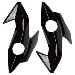 CARENAGEM FAROL LATERAL TITAN 160 16>21 PRETO INJE