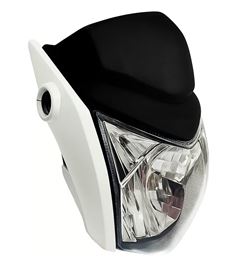 KIT CARENAGEM FAROL TITAN 150 14>15 BRANCO ROSS