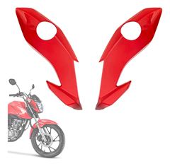 CARENAGEM FAROL LATERAL FAN 160 22>24 VERMELHO