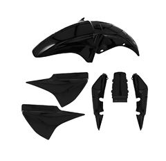 KIT CARENAGEM TITAN 150 04/08 PRETO INJETADO EM PP