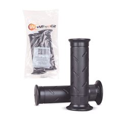 MANOPLA PRETA BIZ 125 06>24 PAR SEM FURO