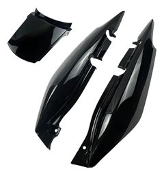 RABETA COMPLETA FAN 125 09>13 PRETO PINTADO