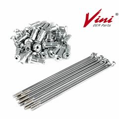 RAIO DIANT CROMADO 4MM TITAN 125 00 DISCO