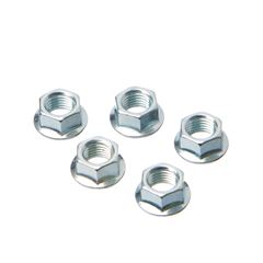 PORCA COROA C/FLANGE 10MM (C/04 UN.) TITAN 125 00>