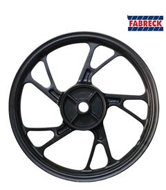 RODA TRASEIRA PE DE GALINHA TITAN 150 160 TAMBOR