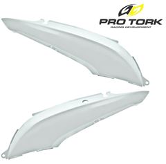 TAMPA LATERAL BIZ 125 EX 15 BRANCO SALT