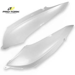 TAMPA LATERAL BIZ 125 EX 16 BRANCO ANDES