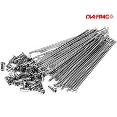 RAIO DIANTEIRO CROMADO 3.5MM YBR 125 DISCO CRYPTON