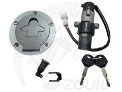 KIT CHAVE TRAVA IGNICAO FAZER 250 FZ25-A 18>24