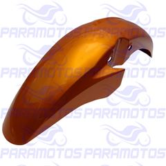 PARALAMA DIANTEIRO TITAN 150 10  LARANJA METALICO
