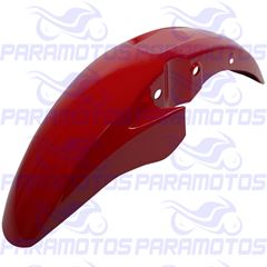 PARALAMA DIANTEIRO TITAN 150 10 VERMELHO MACEIO