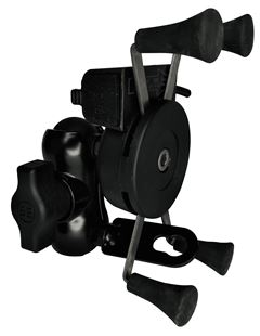 SUPORTE CELULAR P/ MOTO UNIVERSAL C/CARREGADOR