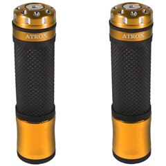 MANOPLA ESPORTIVA MODELO ZX-375-2 DOURADA / PRETO