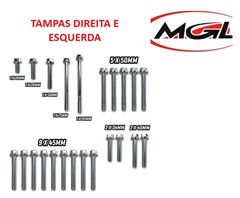 KIT PARAFUSO TAMPA MOTOR FLANGE TITAN 125 00> ES