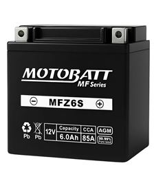 BATERIA 6A MOTOBATT AGM MFZ6S TITAN 160 CB 300