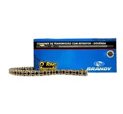 CORRENTE C/RETENTOR 520HOX110L DOURADA CRF 230