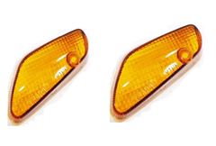 LENTE PISCA DIANTEIRO (PAR) CRYPTON 105 AMARELO