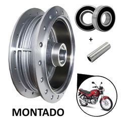 CUBO RODA TRASEIRO C/ROLAMENTO/BUCHA YBR 125