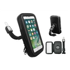 SUPORTE CELULAR P/MOTO UNIVERSAL TIPO BOLSA 6,5POL