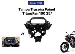 CARCACA SUPERIOR PAINEL TITAN 160 / FAN 160 2025>