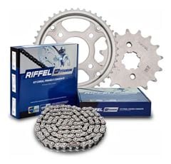 KIT RELACAO C/CORRENTE NXR BROS 125 13>15