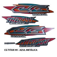 ADESIVO TITAN 125 99 AZUL MARINHO