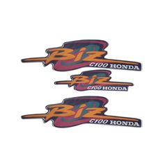 ADESIVO BIZ 100 1998 1999 AZUL