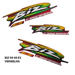 ADESIVO BIZ 100 ES 2000 VERMELHO