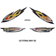 ADESIVO TITAN 125 ES 2001 AZUL MARINHO