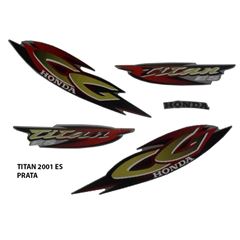 ADESIVO TITAN 125 ES 2001 PRATA
