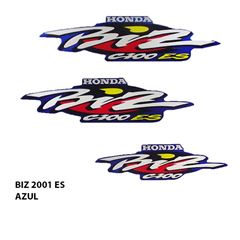 ADESIVO BIZ 100 ES 2001 AZUL