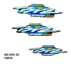 ADESIVO BIZ 100 ES 2001 PRETO