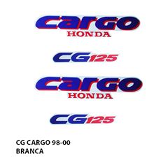 ADESIVO CARGO 125 1997 A 2000 BRANCO