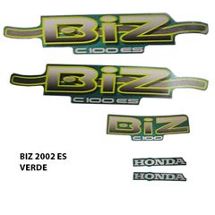 ADESIVO BIZ 100 ES 2002 VERDE