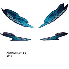 ADESIVO TITAN 125 ES 2002 AZUL