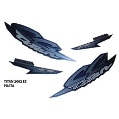 ADESIVO TITAN 125 ES 2002 PRATA