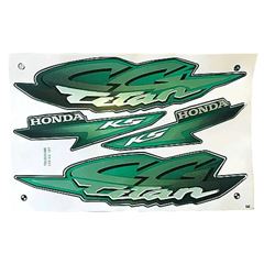 ADESIVO TITAN 125 KS 2002 VERDE