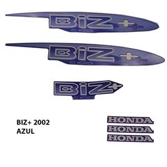 ADESIVO BIZ 100 + 2002 / 2003 AZUL