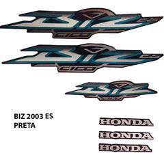 ADESIVO BIZ 100 ES 2003 PRETO