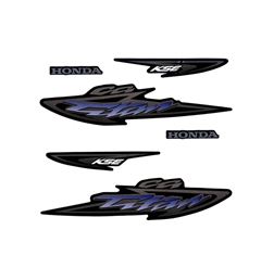 ADESIVO TITAN 125  KSE 2004 AZUL