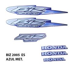 ADESIVO BIZ 100 ES 2005 AZUL