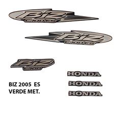 ADESIVO BIZ 100 ES 2005 VERDE